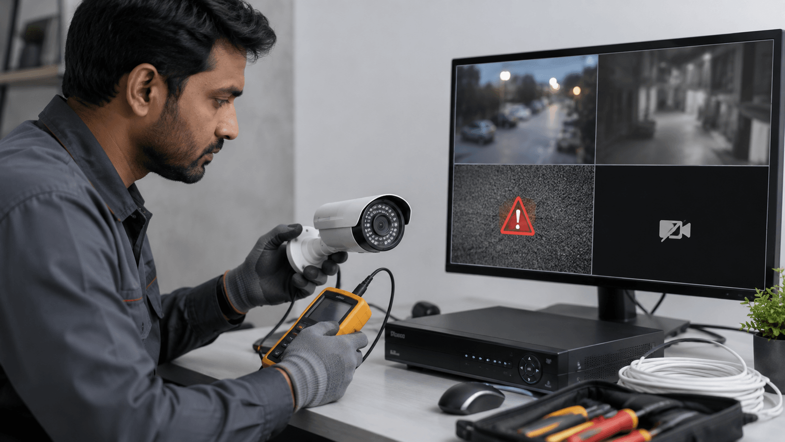 CCTV repair services in Pune and PCMC by Shivtej CCTV