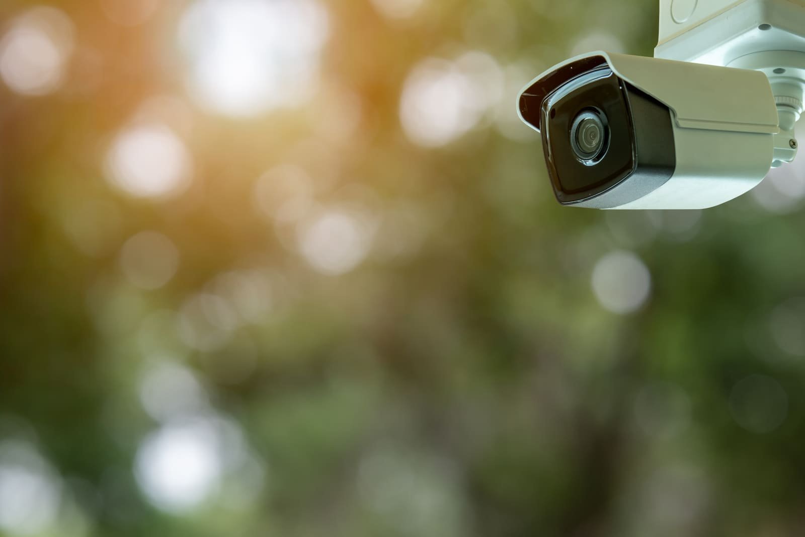 DVR CCTV system with coaxial camera connections