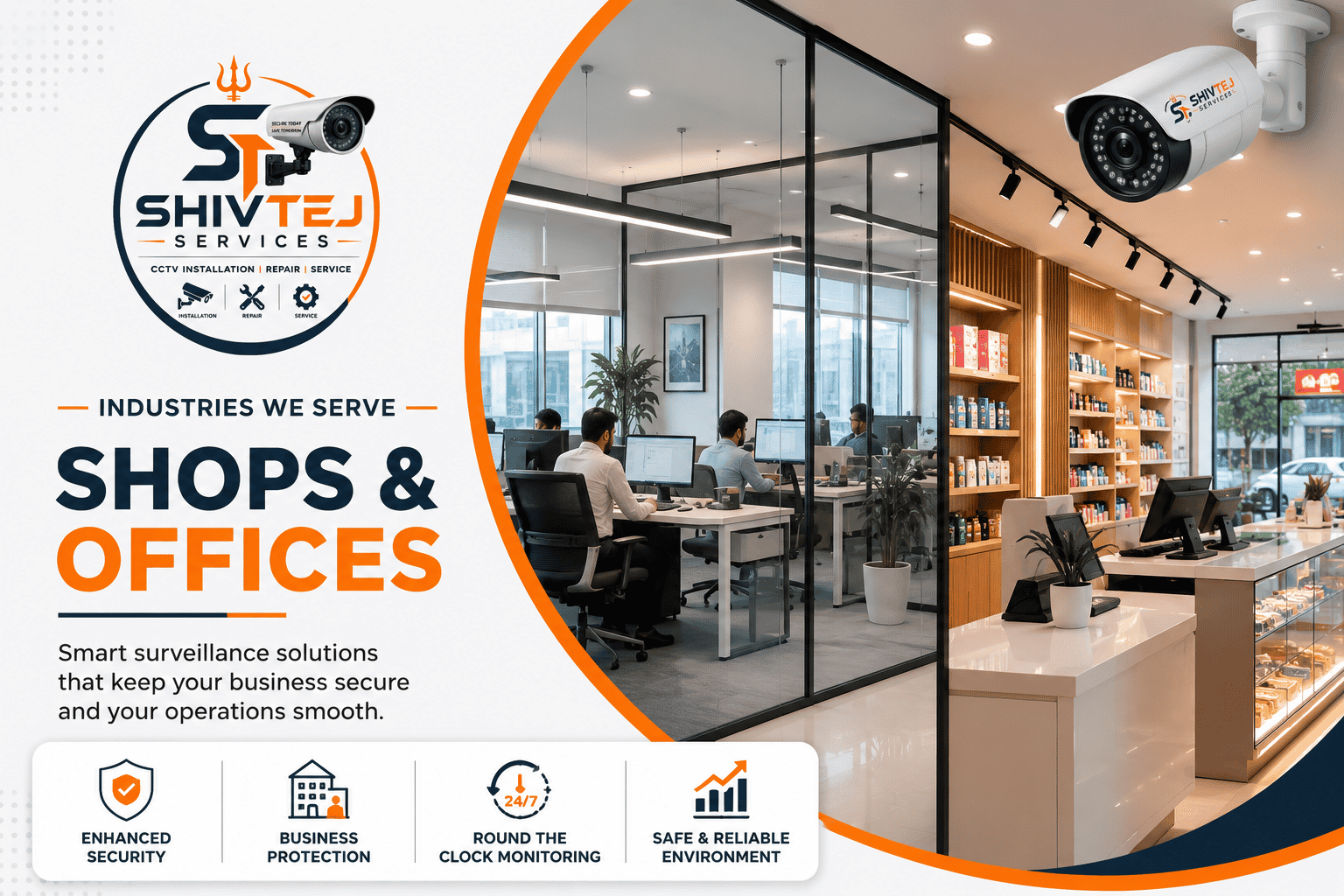 Commercial CCTV Installation